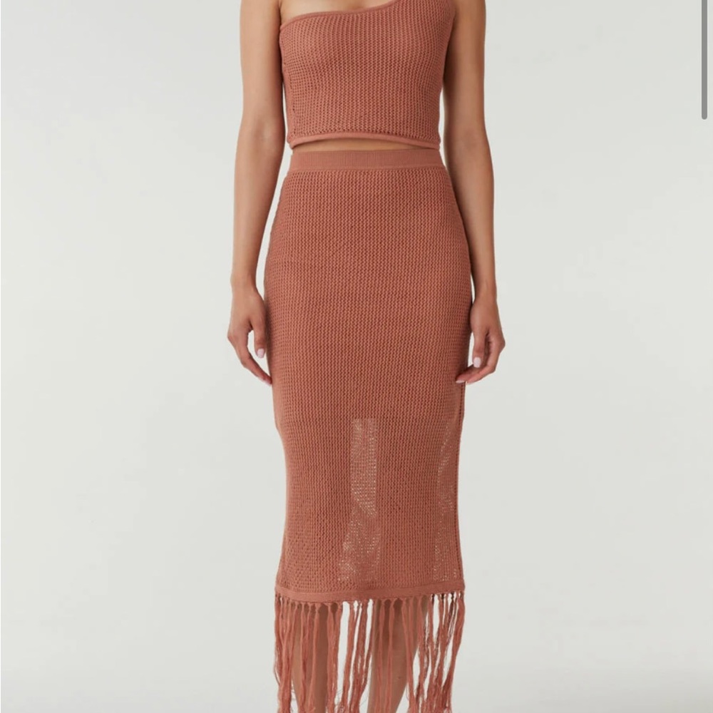 Vetta One Shoulder Knit Set